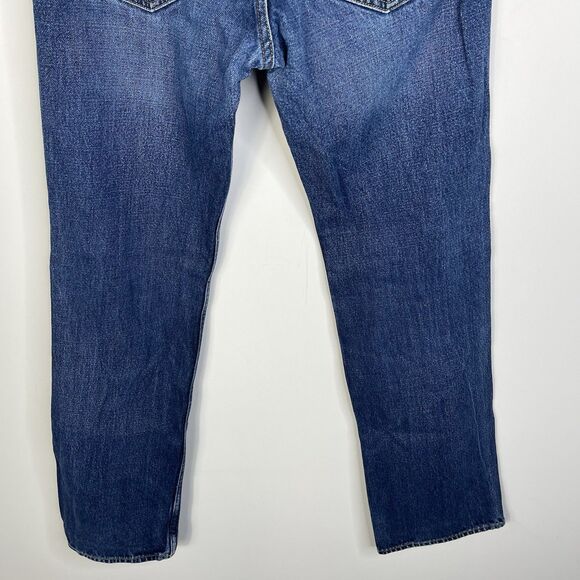 Hollister California Authentic Denim Blue Straight Jean Men’s 31x31.5 Epic Flex - Picture 6 of 10